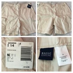 Women’s Size 14 Shorts.  NWT. 