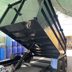 Smooth Finish Dump Trailer