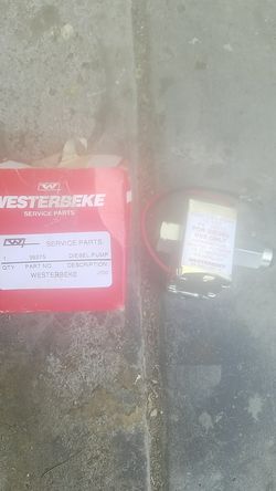 Westerbeke Diesel Pump part #39275