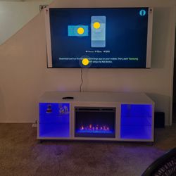 Lumina Fireplace Tv Stand Up To 70