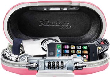 Master Lock 5900D Combination Portable Safe-Pink