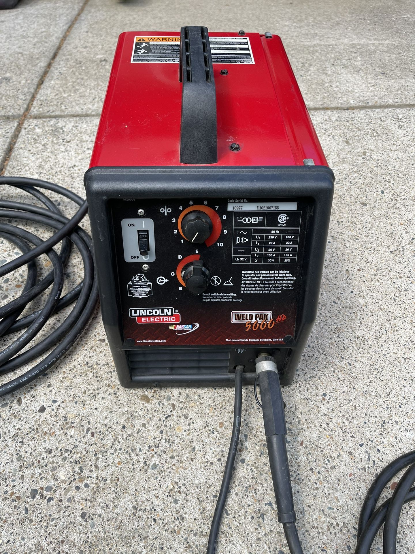 Lincoln Electric Weld Pak 5000 HD