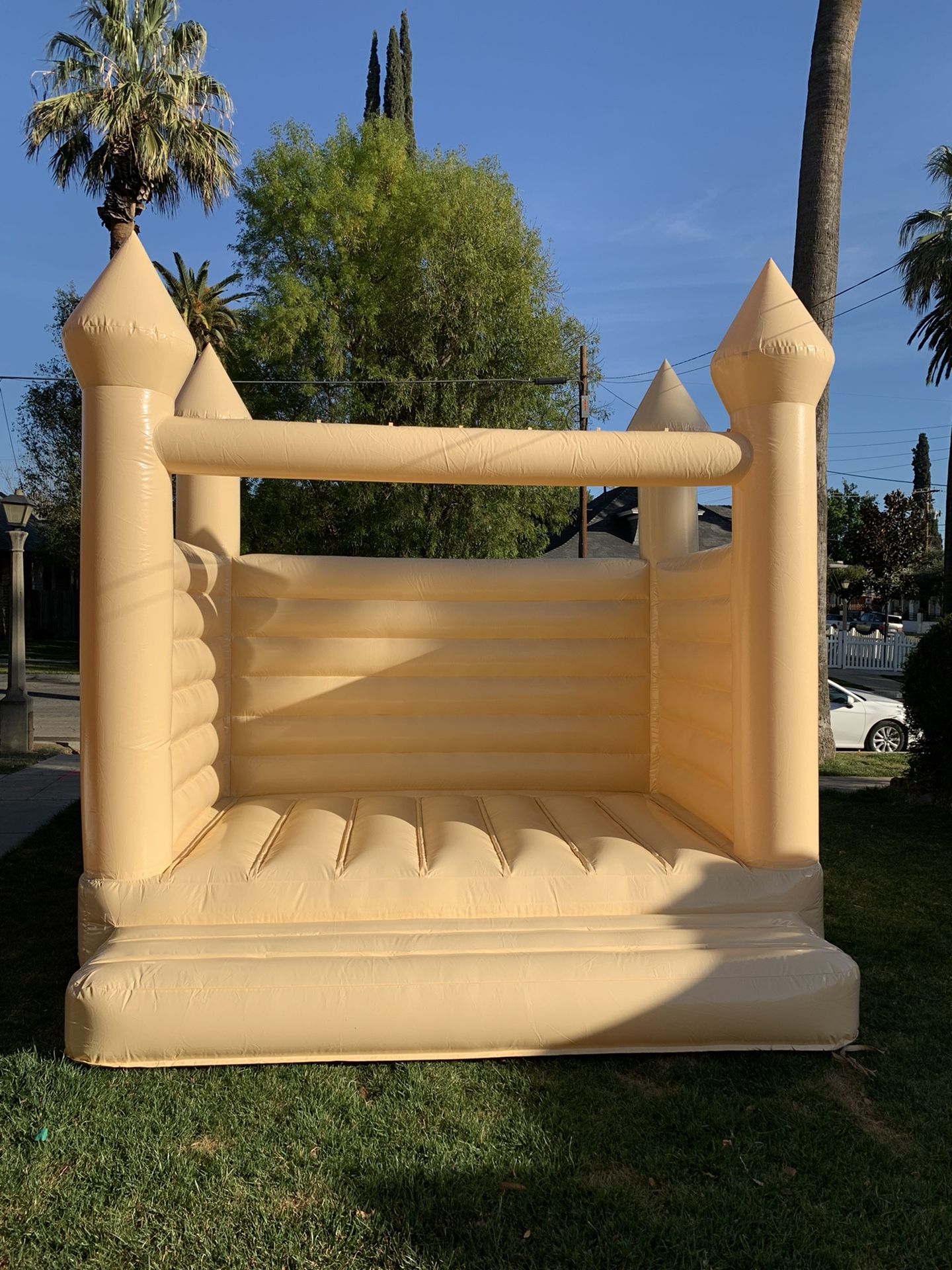 Tan Bounce House 