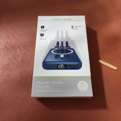 Power Bank Magnetic Wireless Charging 