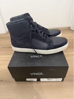 Vince high top sneaker size 9