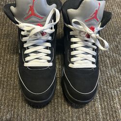 Jordan 5 Metallic Size 6.5y Read Description 