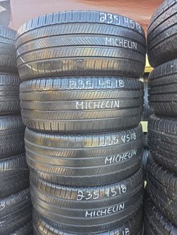 235/45R18 MICHELIN $260 CASH PRICE