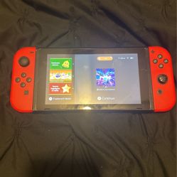 Switch No Dock With 2 Games 