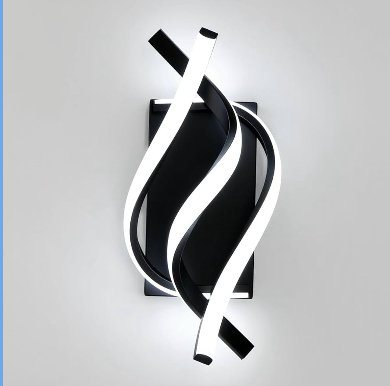 Spiral Modern LED Wall Sconce Lighting,