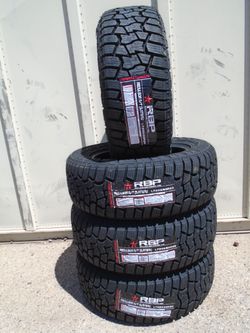 LT 265/60/20 New RBP Repulsor A/T All Terrain 10 Ply Tires