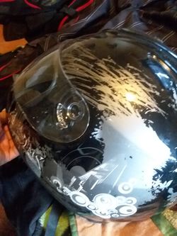 Motorcycle helmet. $50