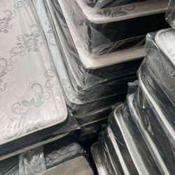 Nueva Base Y Colchon Twin Size En Venta 