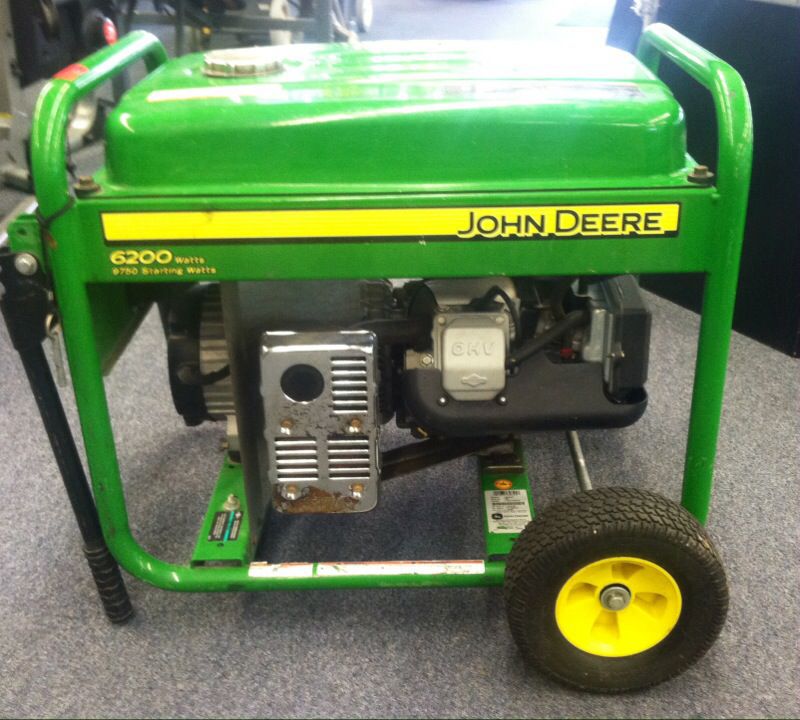 John Deere 6200 Watt Generator