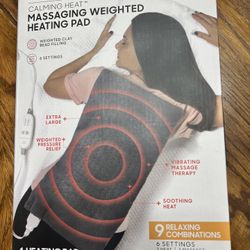 Heat Massaging Weighted Heating Pad