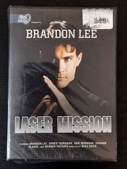 LASER MISSION DVD [1990] - BRAND NEW SEALED - BRANDON LEE