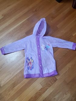 DISNEY PRINCESS PURPLE & PINK RAINCOAT!