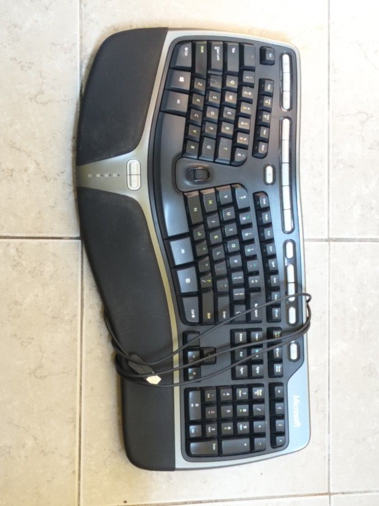 Microsoft Computer Keyboard Used 
