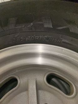 American Racing Salt Flat wheels and tires