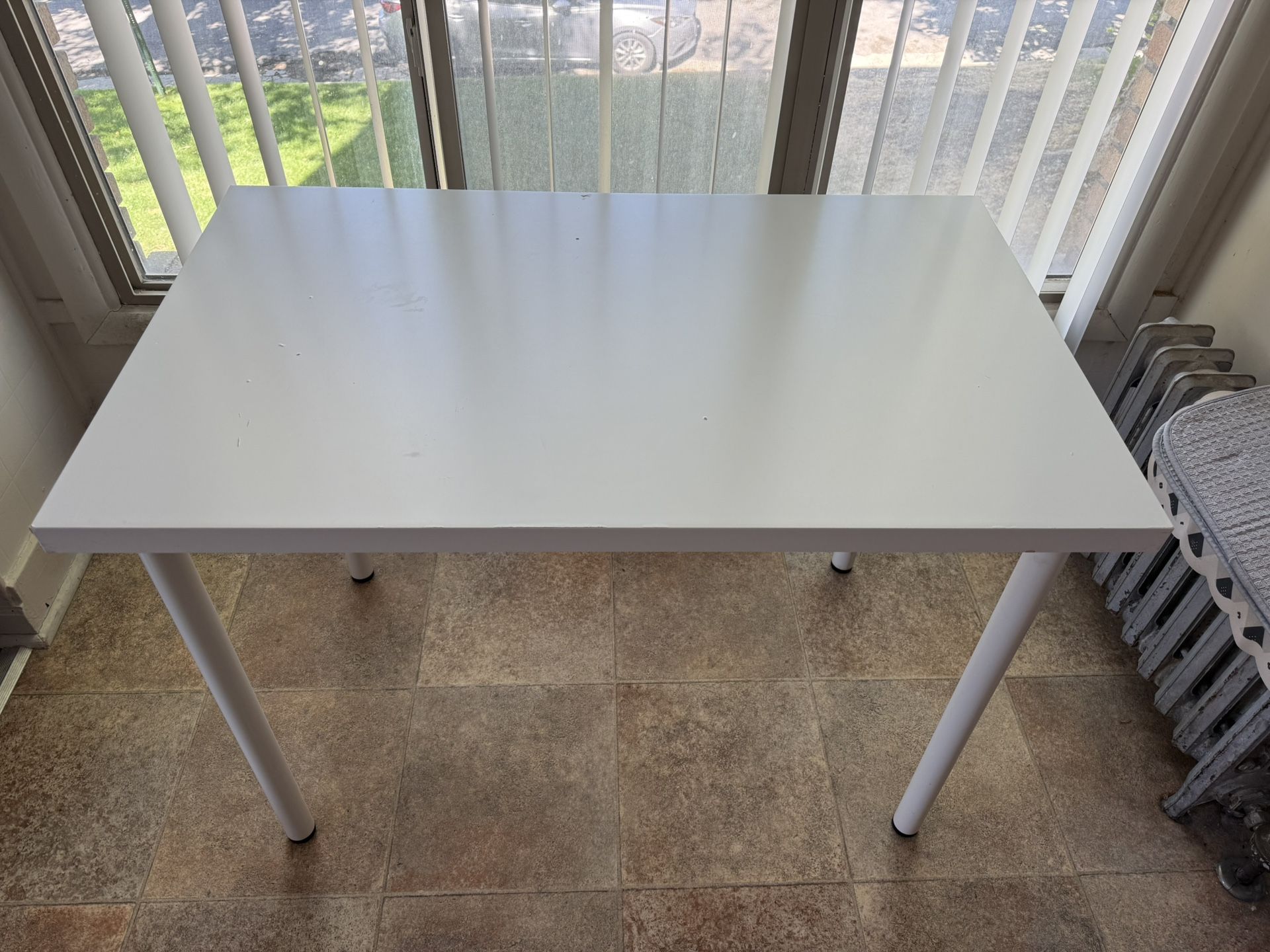 White Kitchen Table