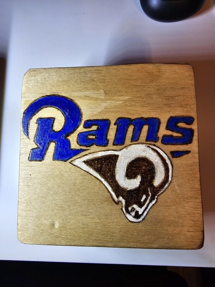 Handmade Pyrography Coasters 