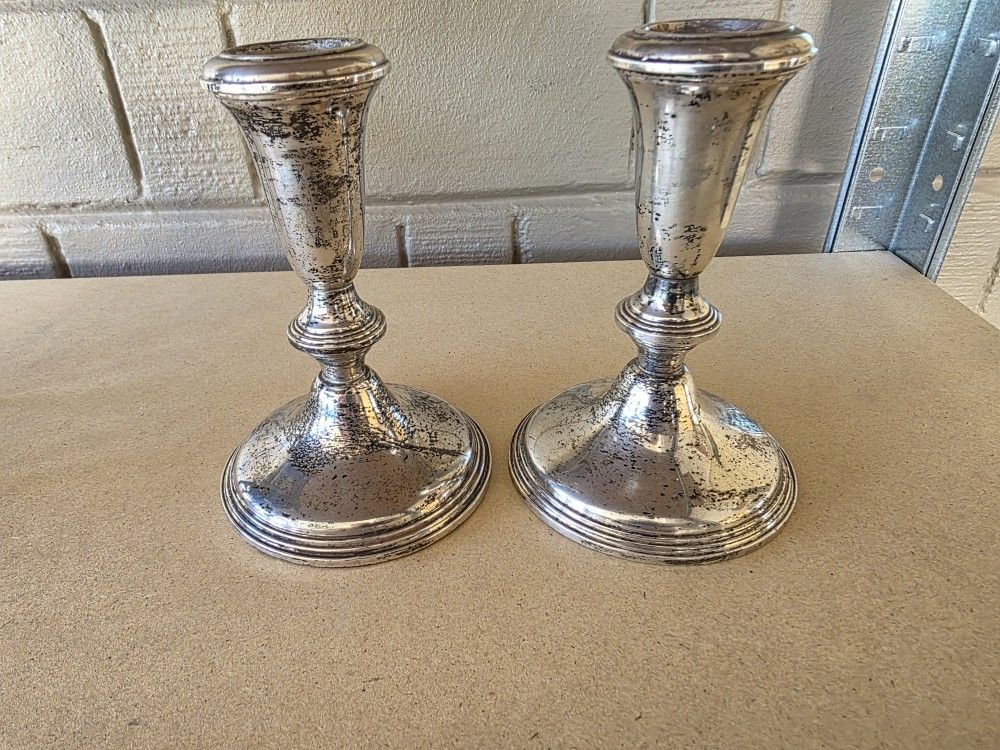 Sterling Candle Sticks