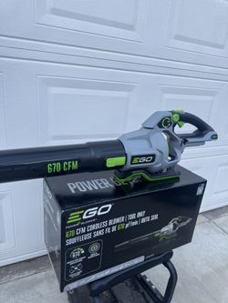 New Ego 670 Cfm Blower Tool Only