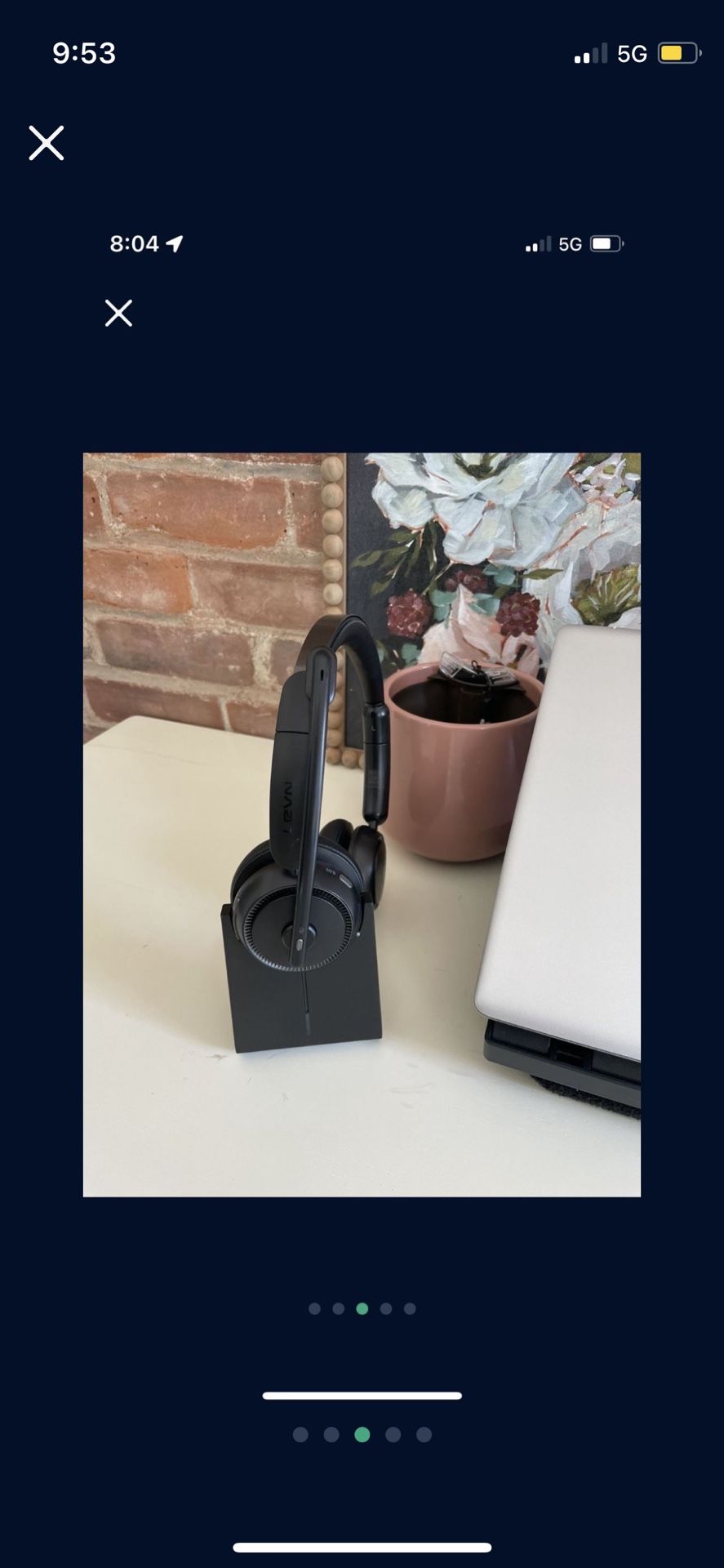 LEVN NOISE CANCELLING HEADSET $20