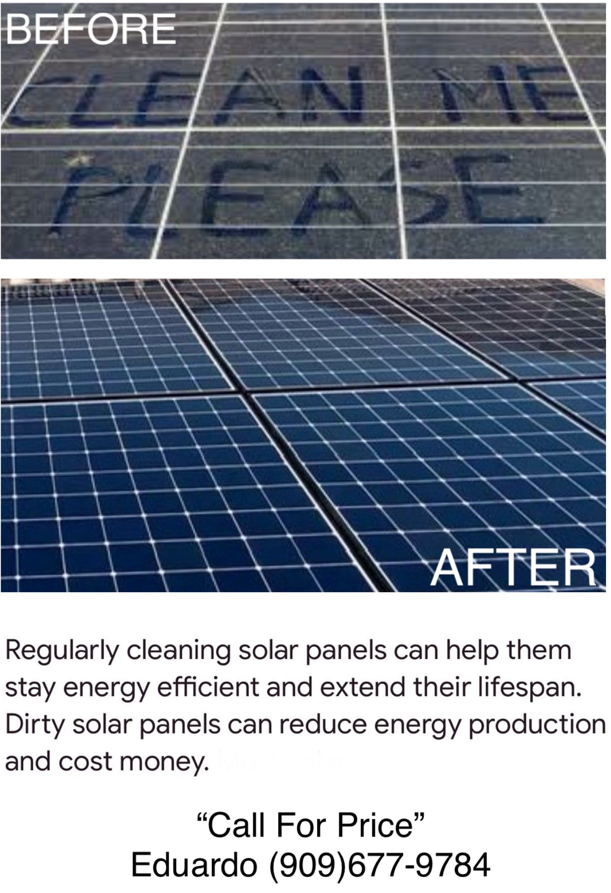 Cleaning Solar Panels 