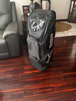DeMarini Special Ops V2 all black softball roller bag
