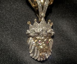 10k Diamond Pendant