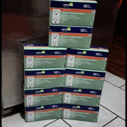 LEVITON 100 OUTLETS  FOR 145 DLLS 