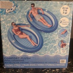 Comfort. Plus. Pool loungers