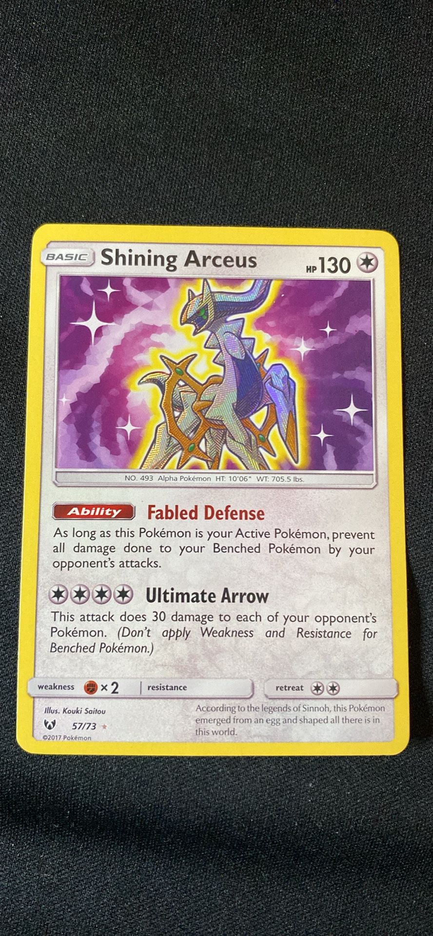 Shining Arceus - Shining Legends (SHL) Lp