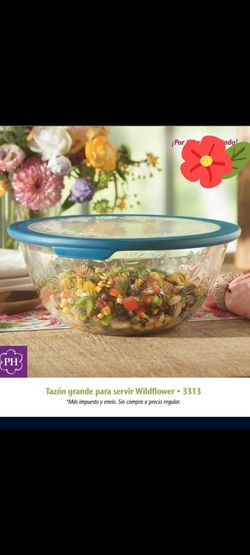 TAZON GRANDE PARA GUARDAR WILDFLOWER PRINCESS HOUSE 🌻