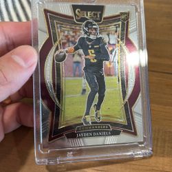 Jayden Daniels Rookie Card Select 2024