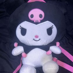 Kuromi - Big Plush Backpack