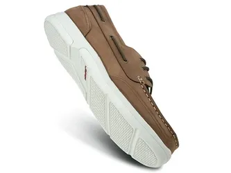 Apex Men's Boat Shoe (BROWN; SIZE 9.5 WIDE)