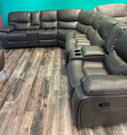 Madrid reclining sectional only $1399