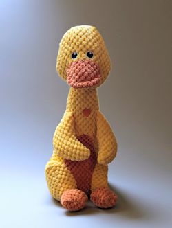 Duck stuffed toy with squeaker