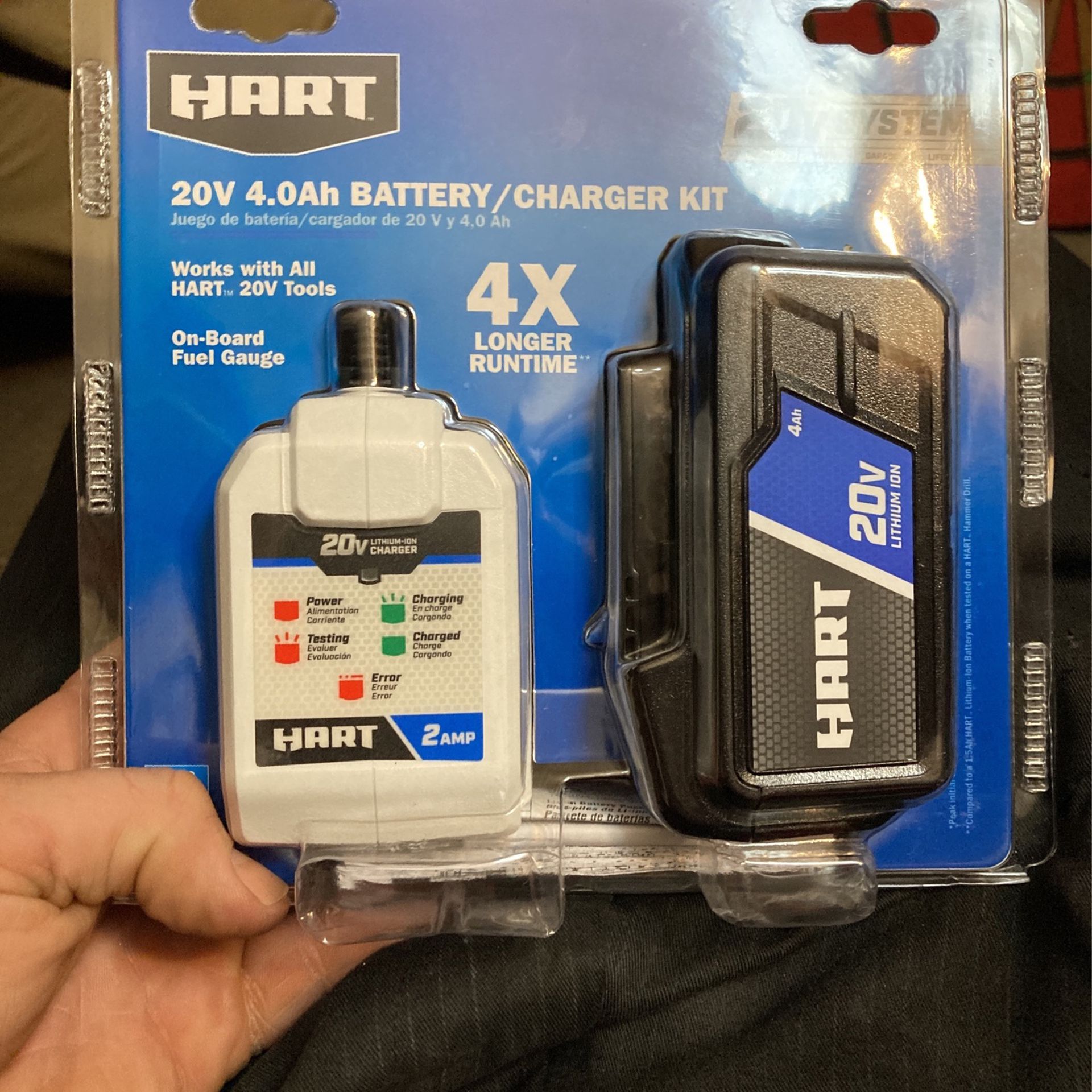 Hart 4.0 20 V With Charger