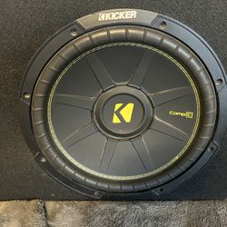 12” Kicker Subwoofer In Custom Box