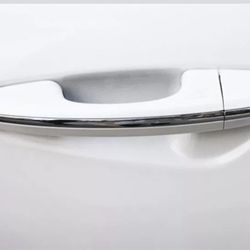 for Ford Fusion 2013-2016 Steel Chrome Door Handle Stripes Cover Trim