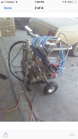 Airless sprayer painter