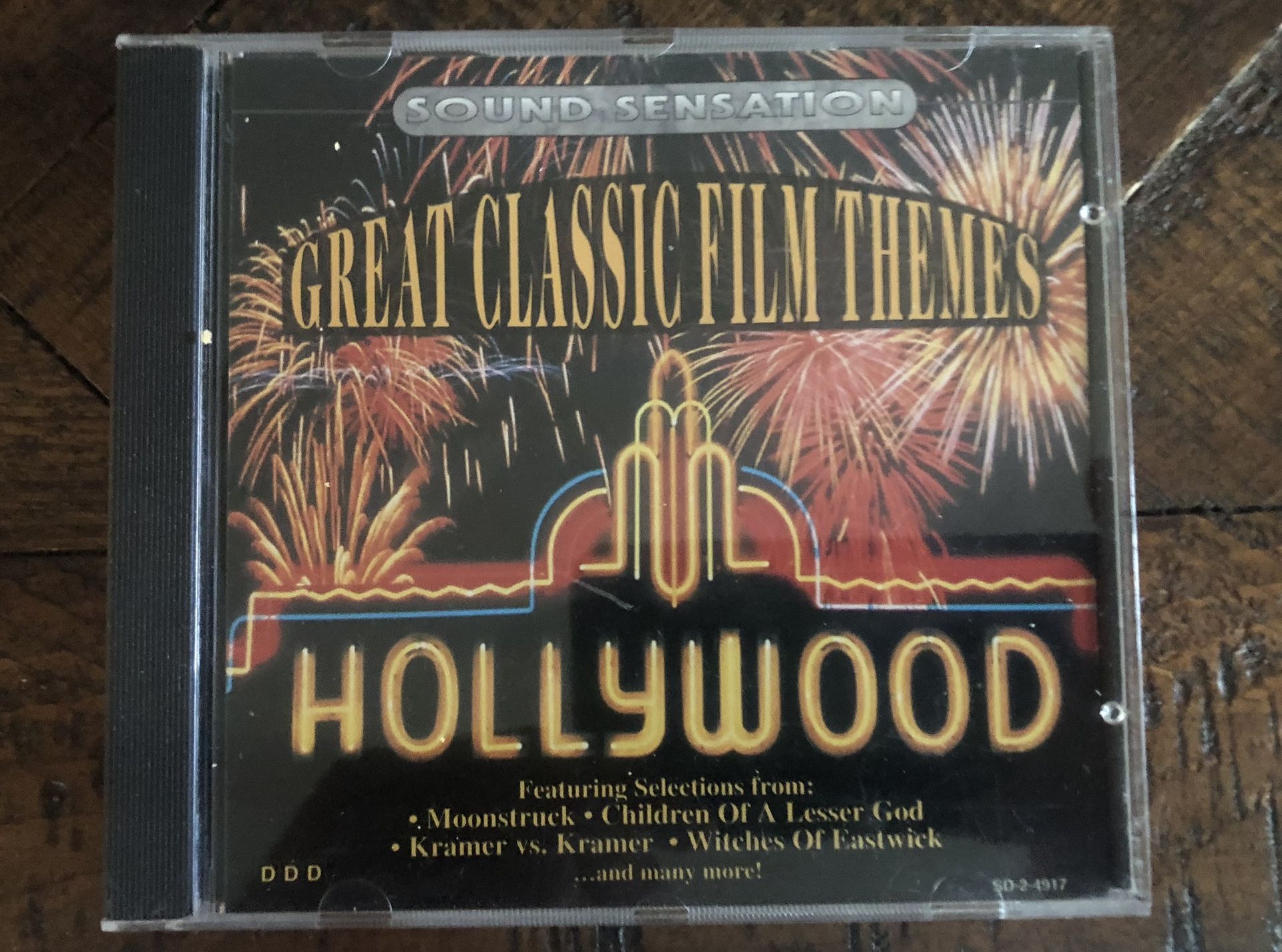 Great Classic Film Themes - Music CD - Various Musicians - 1995 VGC