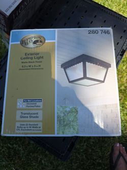 Exterior Ceiling Light