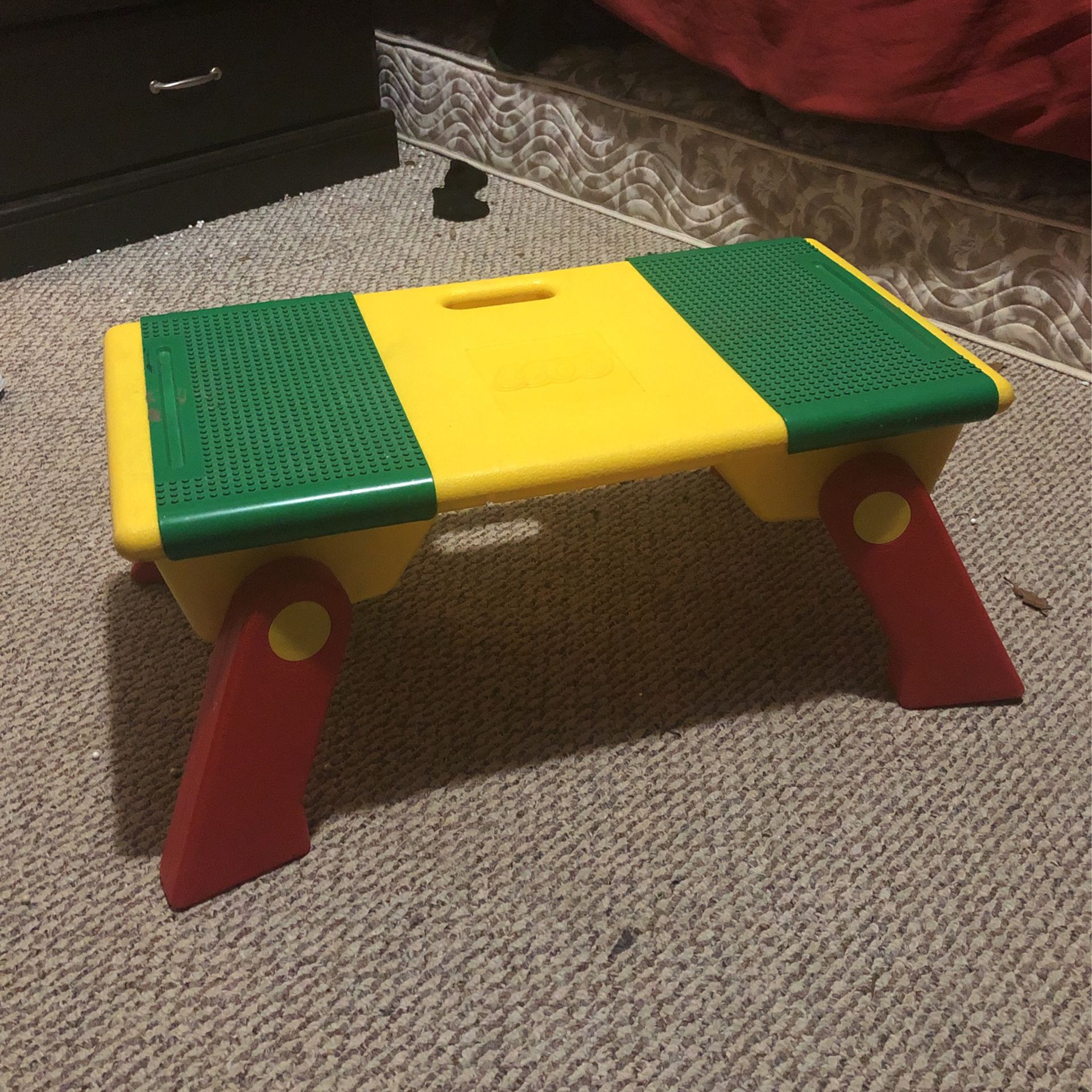 Lego Table And Storage Bin