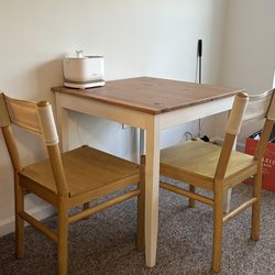 Ikea ÅLHULT Dining Table and Chairs