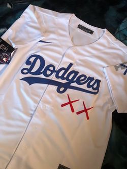 Dodgers kaws jersey