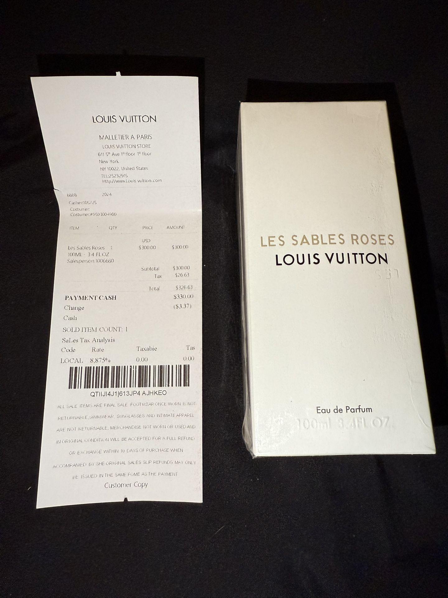 Louis Vuitton Les Sables Roses Eau De Parfum Spray - 100ml / 3.4oz