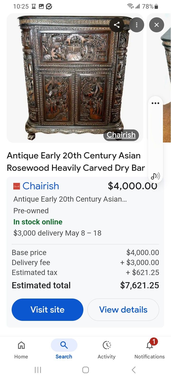 Classic Chinese Wine Bar. For $600